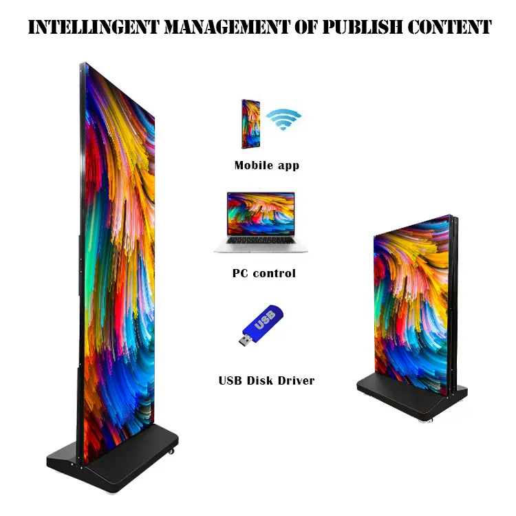 foldable LED poster foldable LED poster