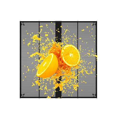 Caurspīdīgu LED sienu noma